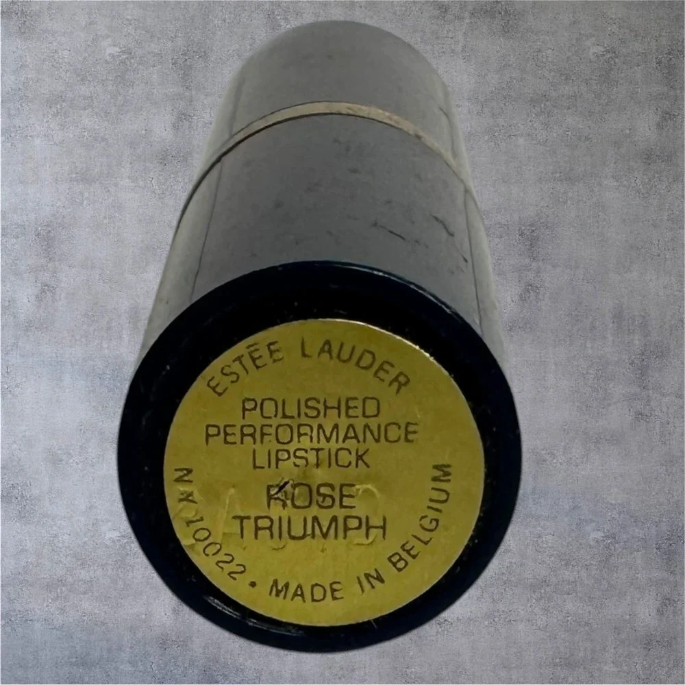 Estee Lauder Polished Performance‎ Lipstick Rose Triumph Red Vintage